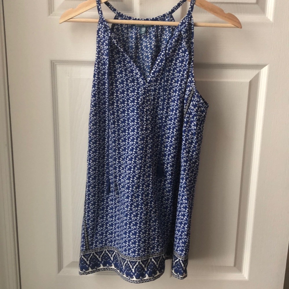 Blousy tank top by Fleur Bleue